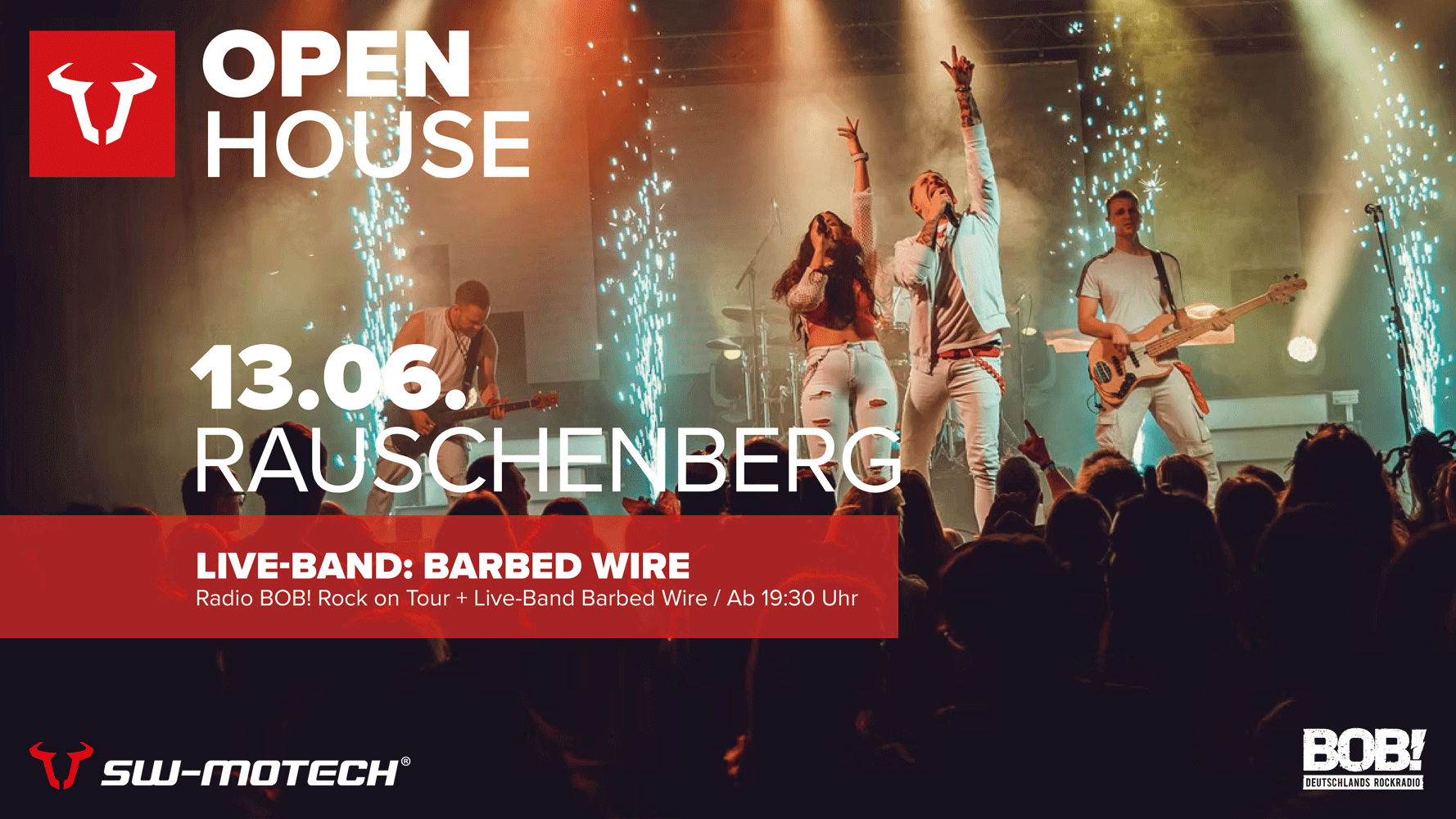 Rockband Barbed Wire Open House SW-MOTECH